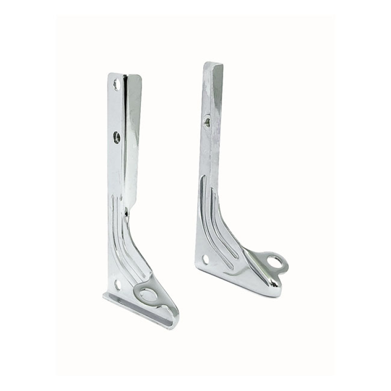 SPOTLAMP / PASSING LAMP MOUNT BRACKET KIT. CHROME OEM REPLACEMENT REFE 504001