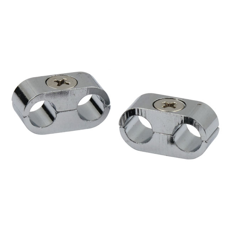 8MM SPARK PLUG WIRE SEPARATORS CHROME 504863