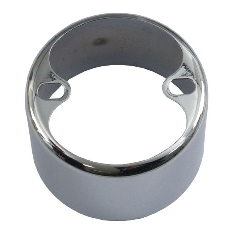 SPEEDO/TACH CUP. CHROME CHROME PLATED STEEL.  CAN BE USED AS SPEEDOMET 504980
