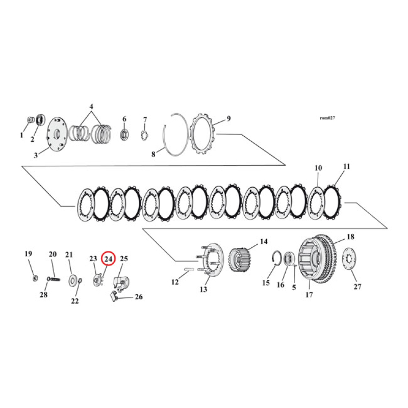 BALLS, HEAD CUP/CLUTCH 507810