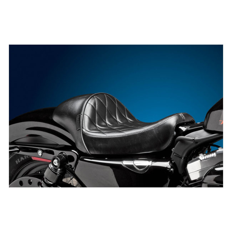 LEPERA, STUBS CAFE SOLO SEAT. BLACK, DIAMOND FOAM. 10.5&quot; SEATING AREA 507973