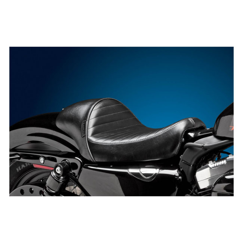 LEPERA, STUBS CAFE SOLO SEAT. BLACK, PLEATED FOAM. 10.5&quot; SEATING AREA 507974