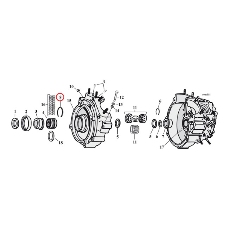 EASTERN RETAINING RINGS 508603