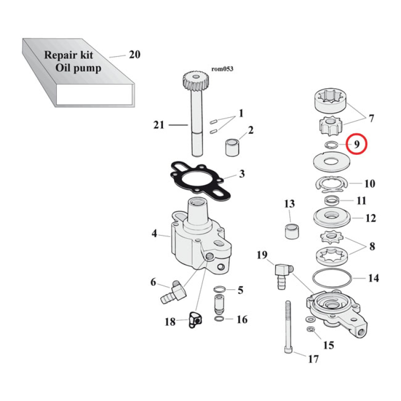 RETAINING RINGS 508605