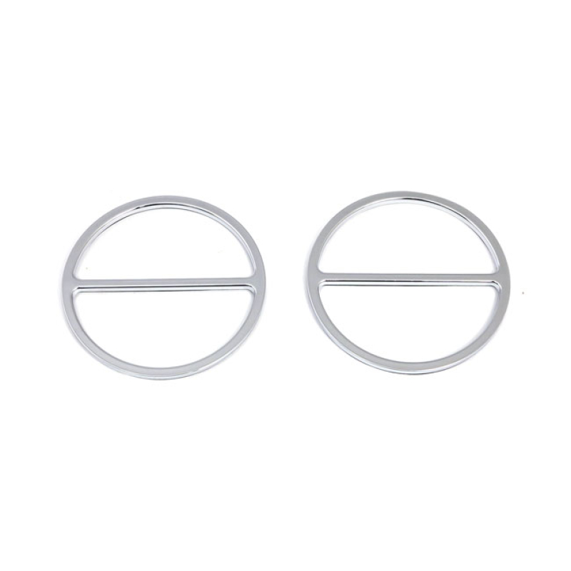 SPEAKER TRIM COVER, FRONT. CHROME ABS PLASTIC.  FRONT SPEAKER TRIM COV 510202