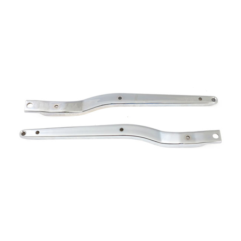 80-86 FXWG FENDER STRUTS. CHROME WITHOUT TURN SIGNAL HOLES.  ALSO USED 510345