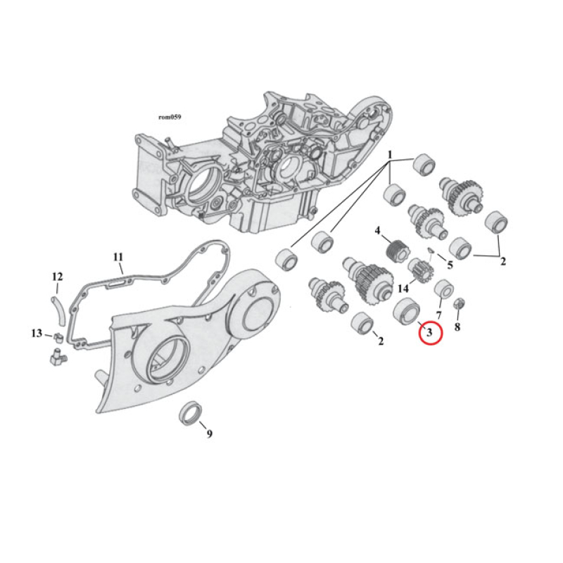 EASTERN OUTER CAM BUSHING, REAR INT. 511356