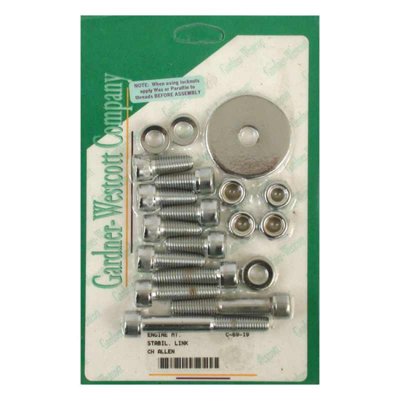 MOTOR MOUNTS & STABILIZER LINKS CHROME ALLEN 514381