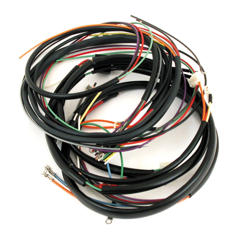 OEM STYLE MAIN WIRING HARNESS. FLH DOES NOT INCLUDE HANDLEBAR, TAILLIG 515008
