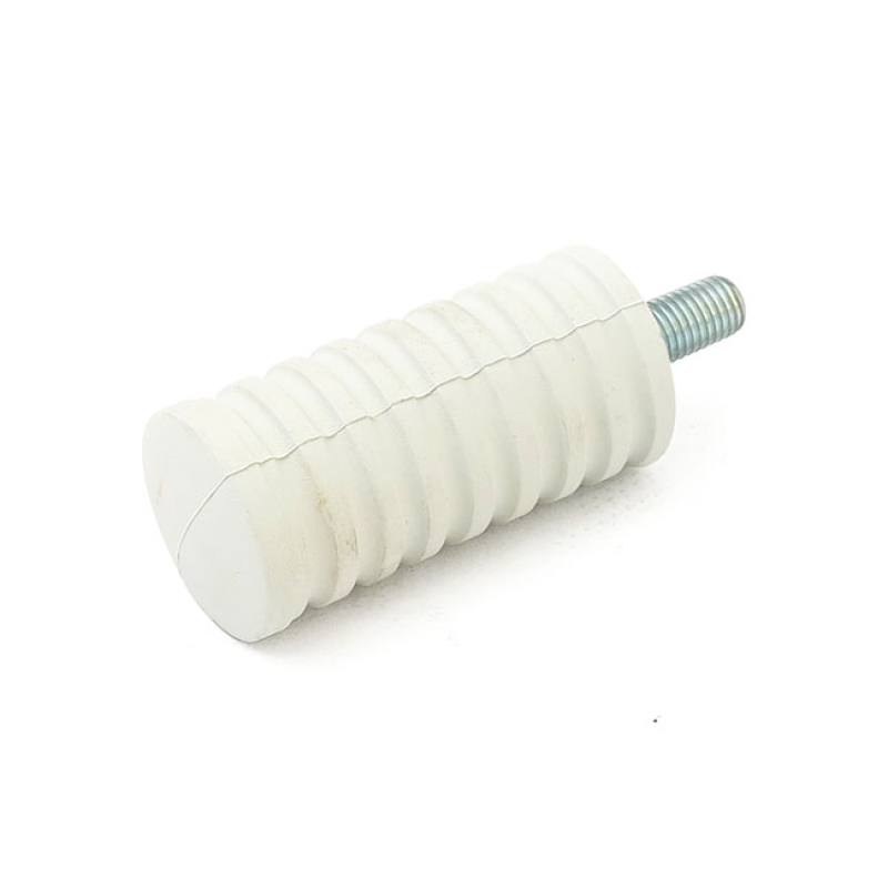 OEM STYLE SHIFTER PEG, WHITE WHITE RUBBER. WITH 3/4&quot; LONG STUD. 515029
