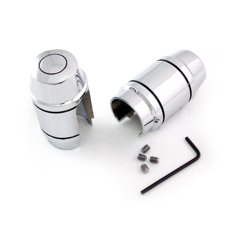 SHOCK STUD COVER KIT. CHROME CHROME STEEL REPLACEMENT COVERS.  OEM REP 515428