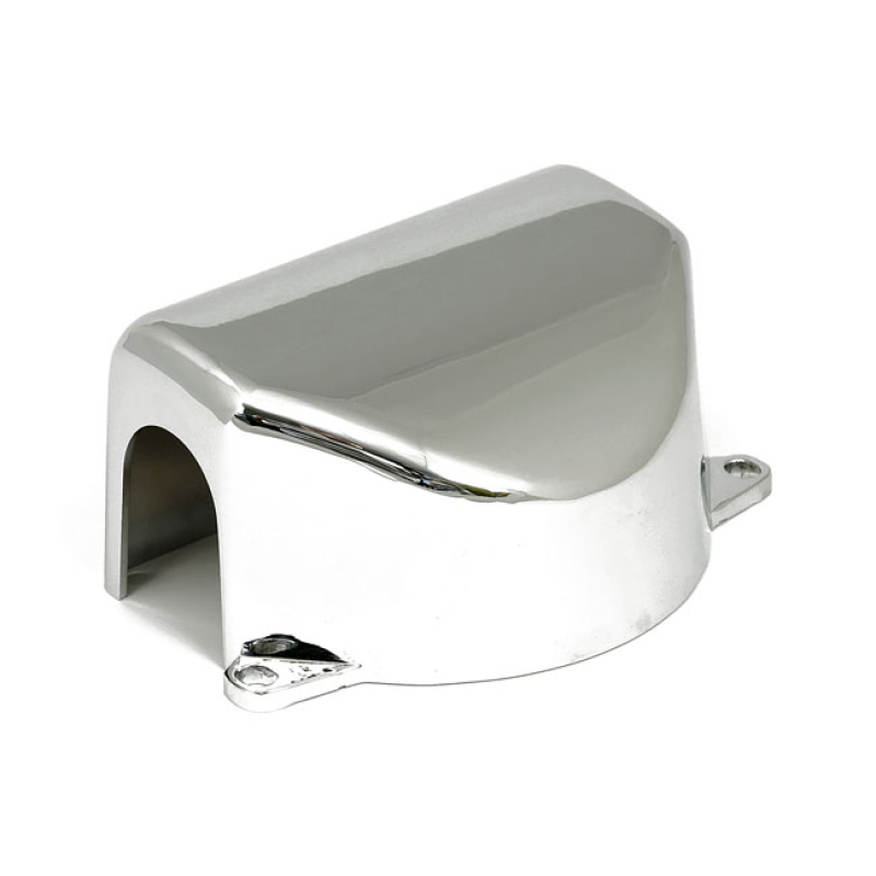 HANDLEBAR CLAMP COVER. CHROME CHROME PLATED ALLUMINUM.   NOTE: FLSTC M 515767