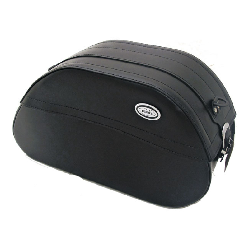 LEDRIE, REINFORCED RIGID LEATHER SADDLEBAG SET. 32 LITER 32 LITER PER 515806