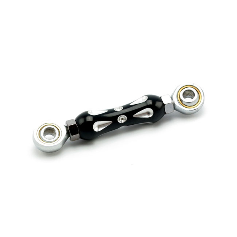 SHIFTER ROD 'DEEP CUT'. BLACK CONTRAST MACHINED BLACK ANODIZED ALUMINU 515953