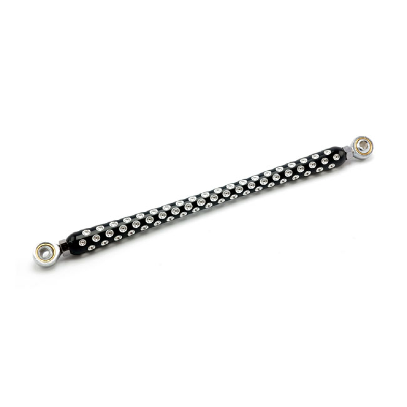 SHIFTER ROD 'DRILLED'. BLACK CONTRAST MACHINED BLACK ANODIZED ALUMINUM 515962