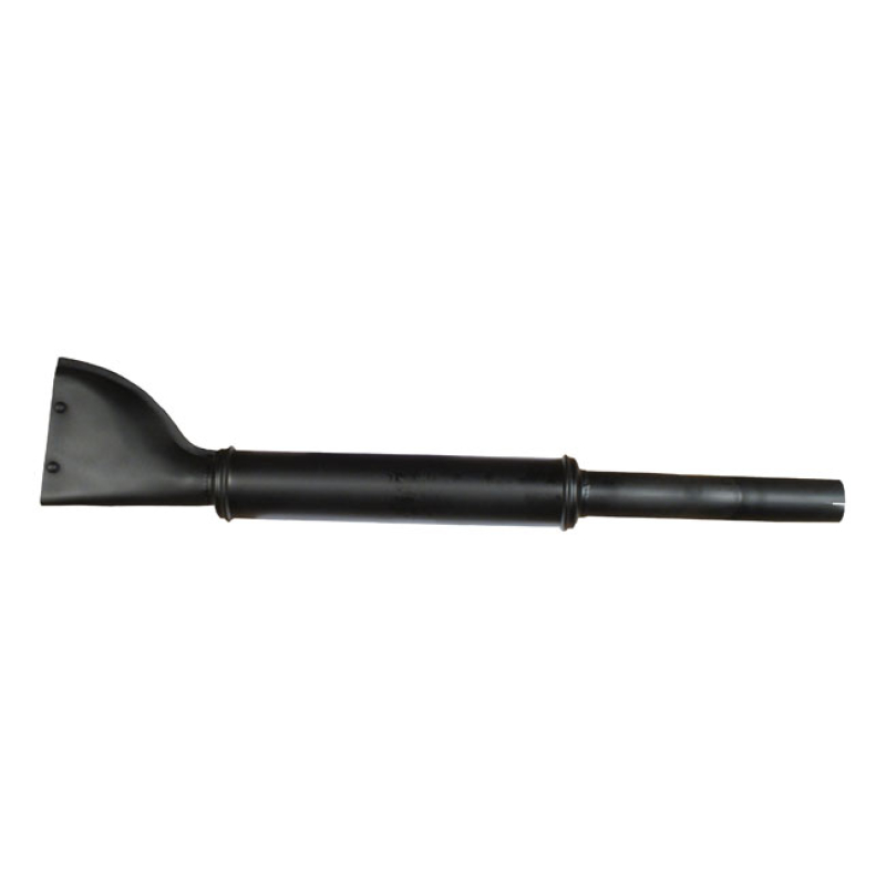 WLA, WLC FISHTAIL MUFFLER, MILITARY. BLACK BLACK PAINTED. REPLICA PART 516181
