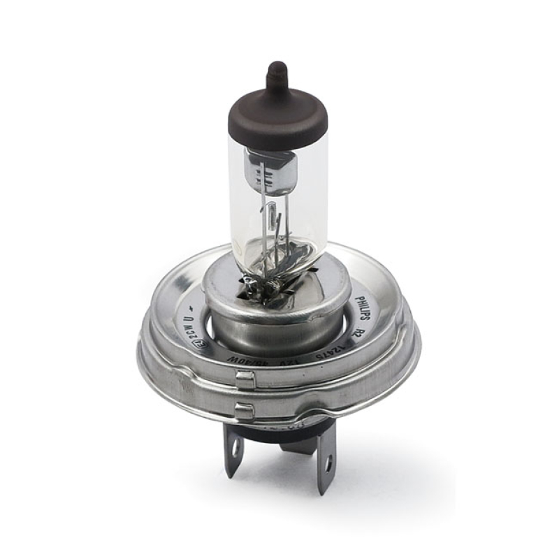 PHILIPS HEADLAMP BULB R2 (H5) DESIGNED FOR UNIVERSAL AUTOMOTIVE USE. 516317