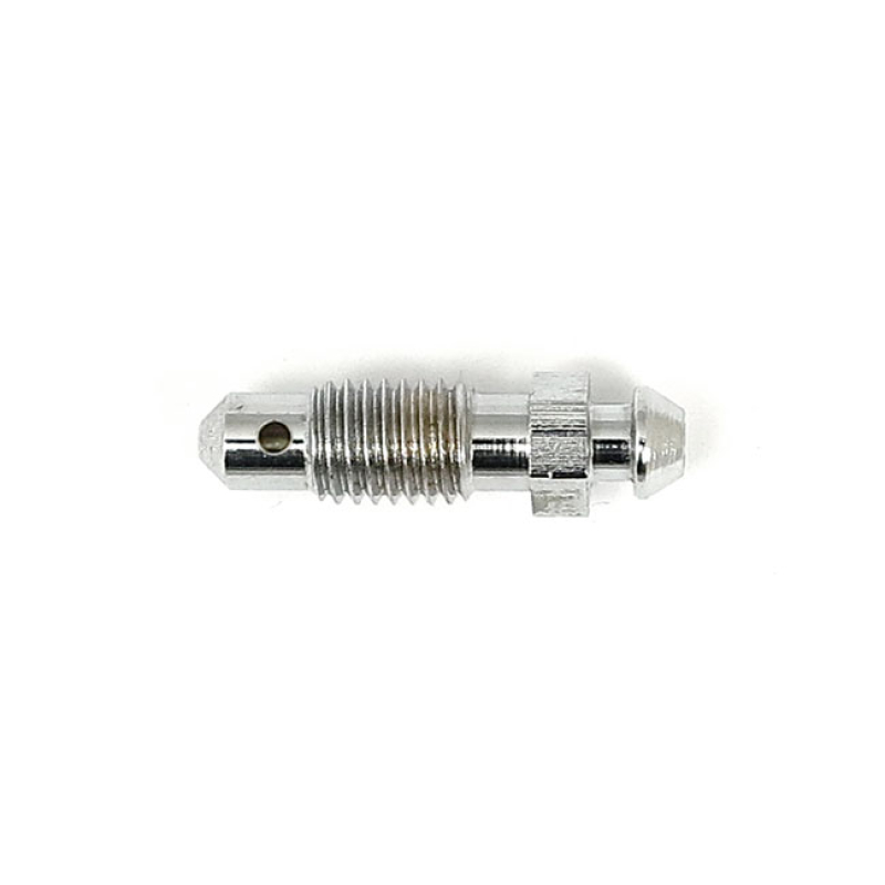 BRAKE BLEEDER SCREWS, 1/4&quot; CHROME, 1/4&quot;-28 THREAD (SMALL) 516791