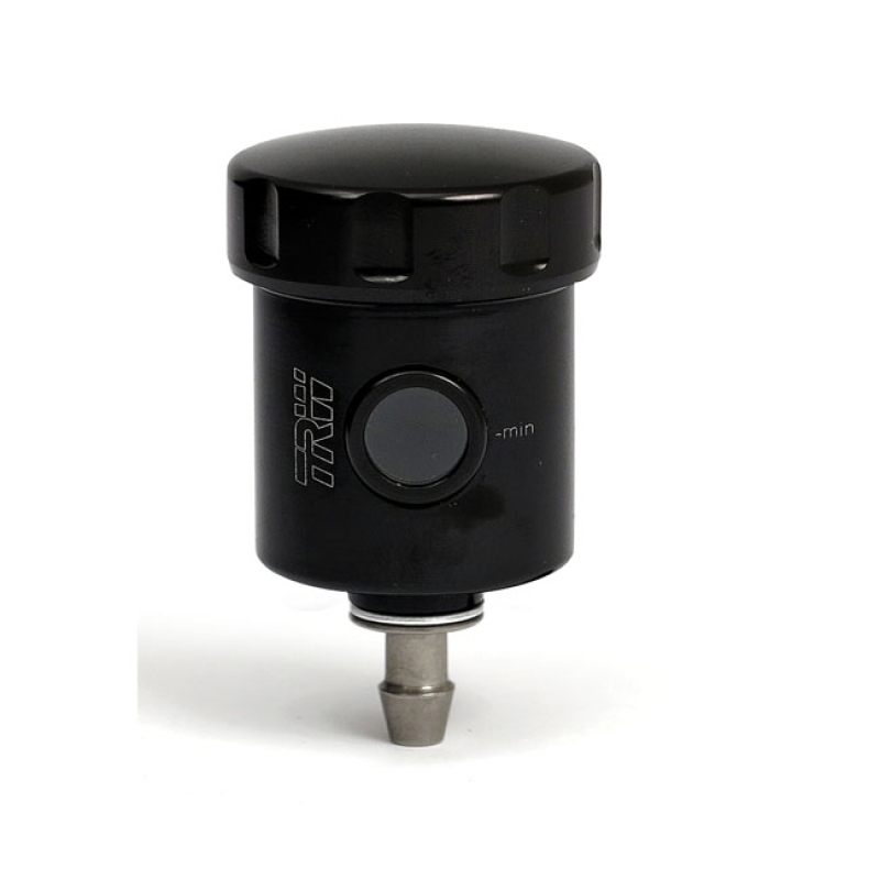 TRW REMOTE BRAKE FLUID RESERVOIR, BLACK WITH STRAIGHT OUTLET USED IN C 517171