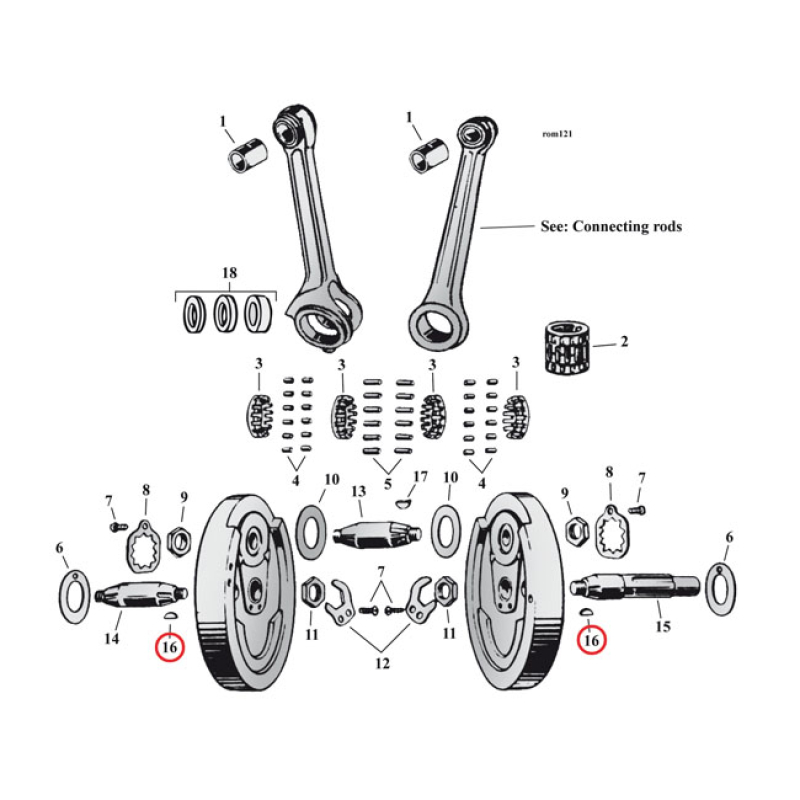 WOODRUFF KEYS 517945
