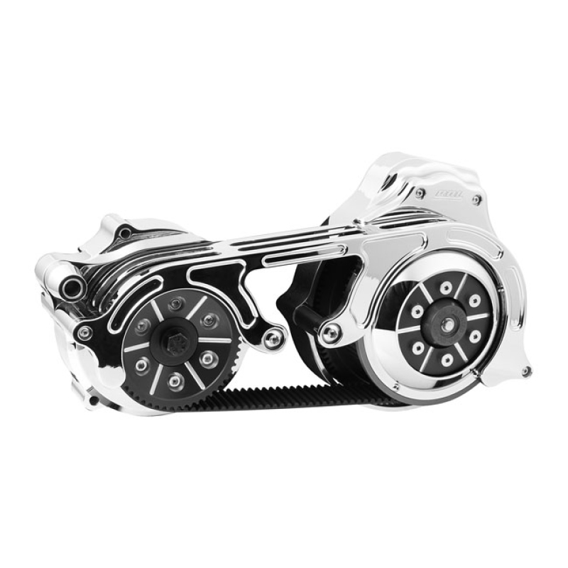BDL, TC2P SERIES 2&quot; 8MM BELT DRIVE KIT. CHROME 519239