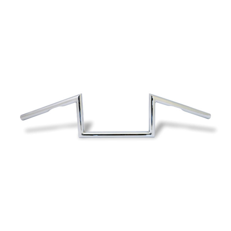 PAUGHCO, 1&quot; W-BAR. 6&quot; RISE, CHROME 520264
