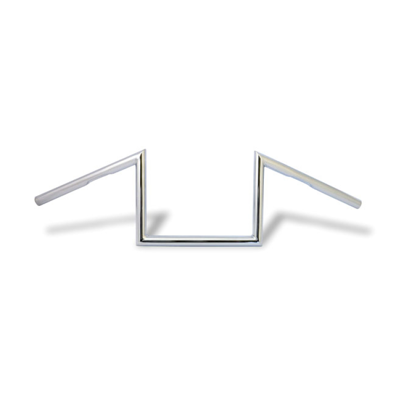 PAUGHCO, 1&quot; W-BAR. 8&quot; RISE, CHROME 520267