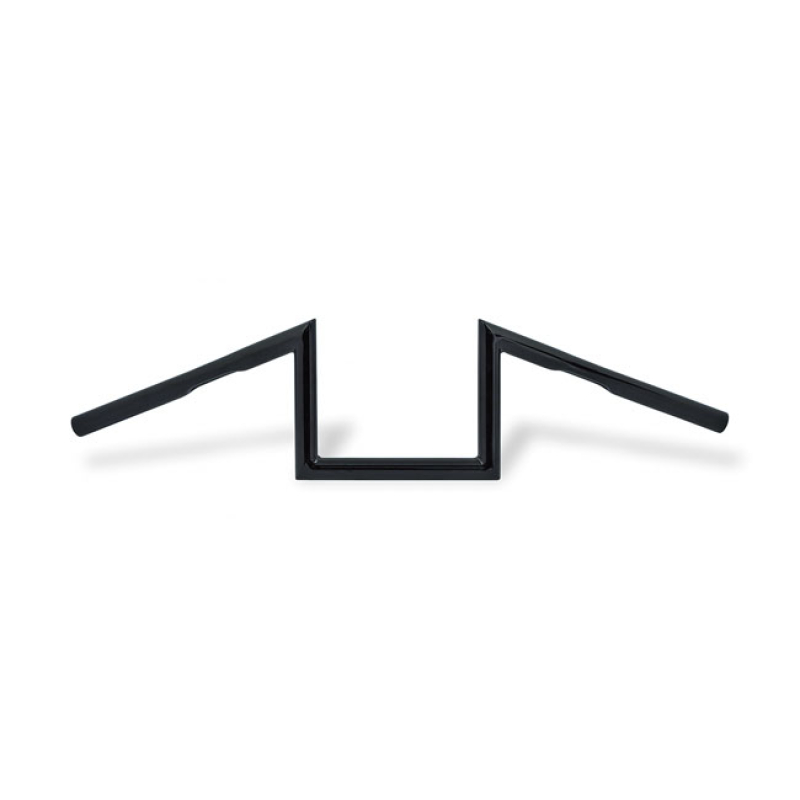 PAUGHCO, 1&quot; W-BAR. 6&quot; RISE, BLACK 520423