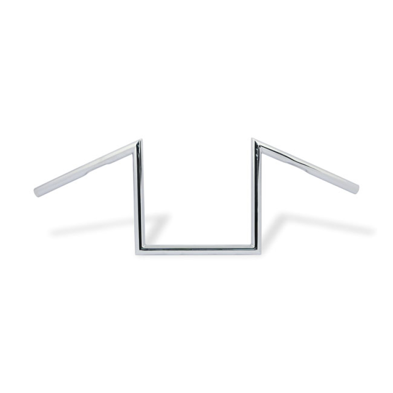 PAUGHCO, 1&quot; W-BAR. 10&quot; RISE, CHROME 520464