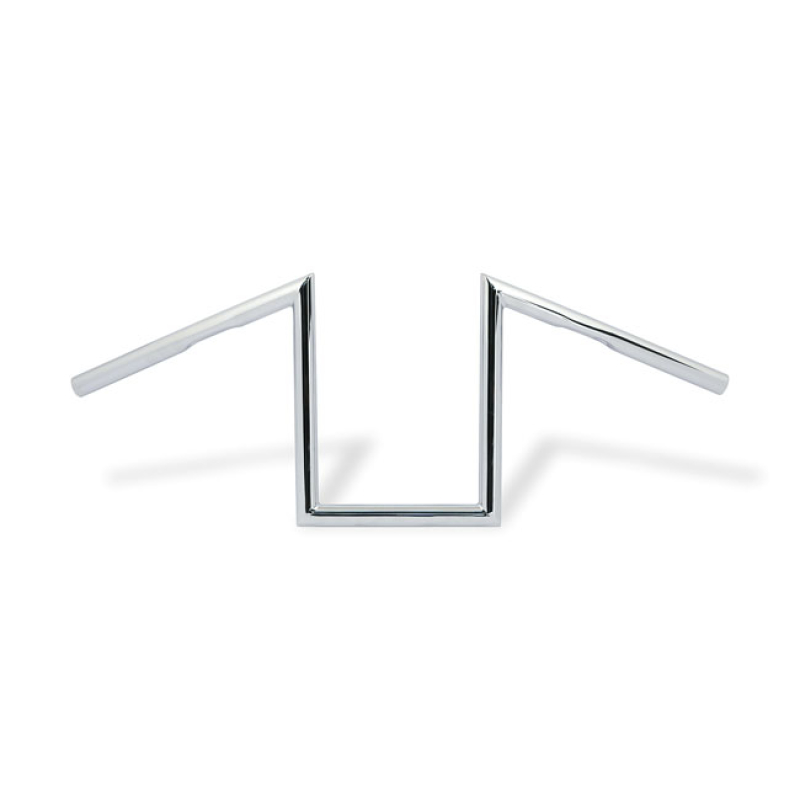 PAUGHCO, 1&quot; W-BAR. 10&quot; RISE, CHROME 520467