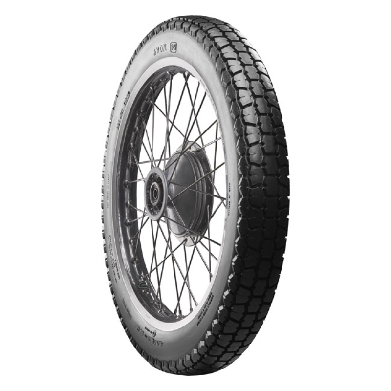 AVON SAFETY MILEAGE MKII TIRE4.00-19 65H - 19 INCH.   - REAR.   - TUBE 520717