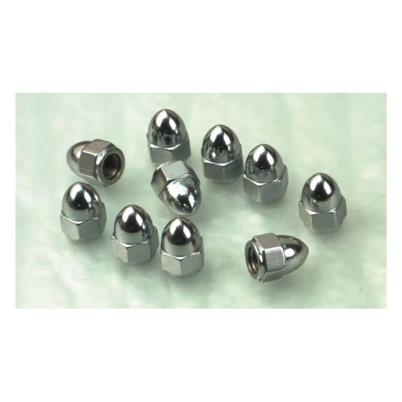 GW M4 X .70 ACORN NUT CHROME 524661