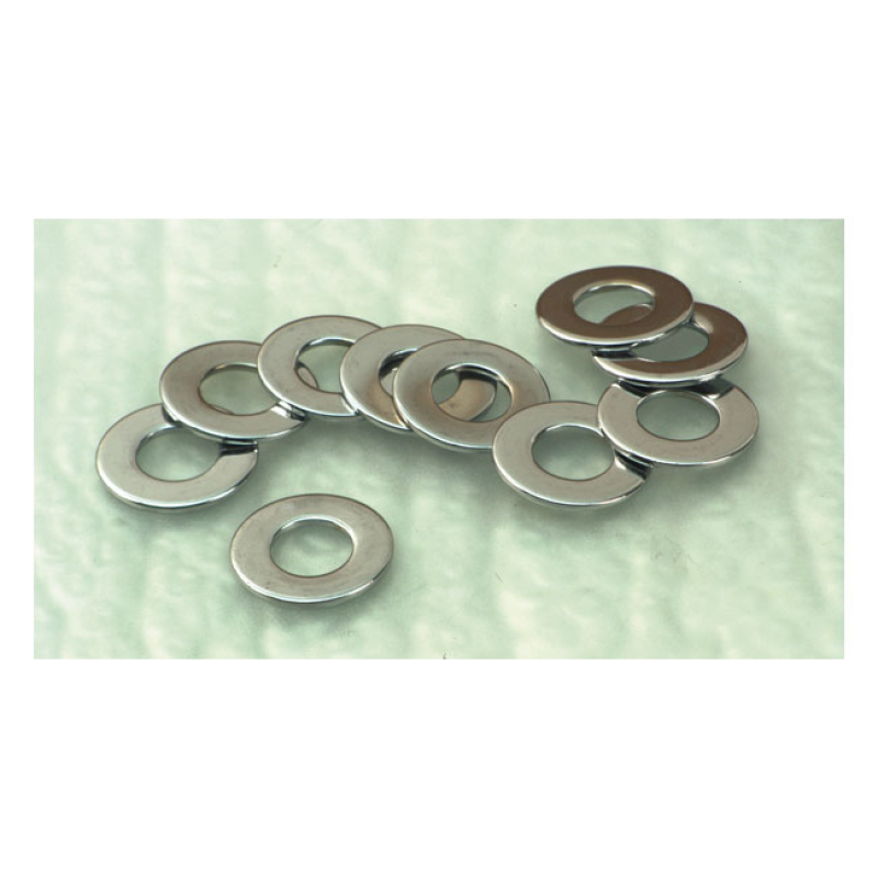 CHROME FLAT WASHERS M4 524715