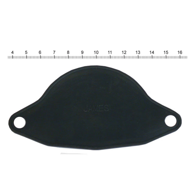 JAMES, GASKET STARTER HOLE COVER. .020&quot; RCM .020&quot; THICK RCM (RUBBER CO 526112