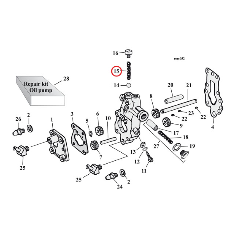 SPRING, CHECK VALVE 526363