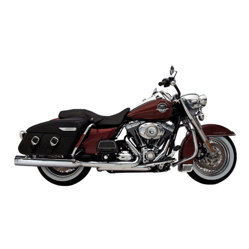 KERKER, STOUT 4&quot; SLIP-ON MUFFLER SET. CHROME 526641