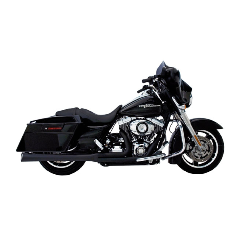 KERKER, 2-1 SUPERMEG EXHAUST. BLACK 526667