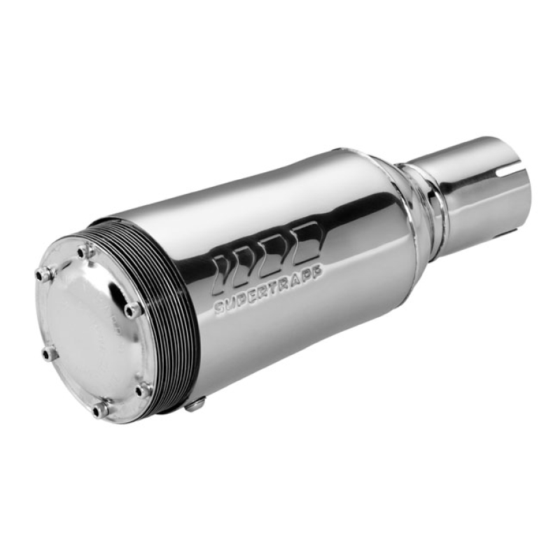 SUPERTRAPP, INT. DISC 3-1/2&quot; S/C ELITE SLIP-ON MUFFLER 526739