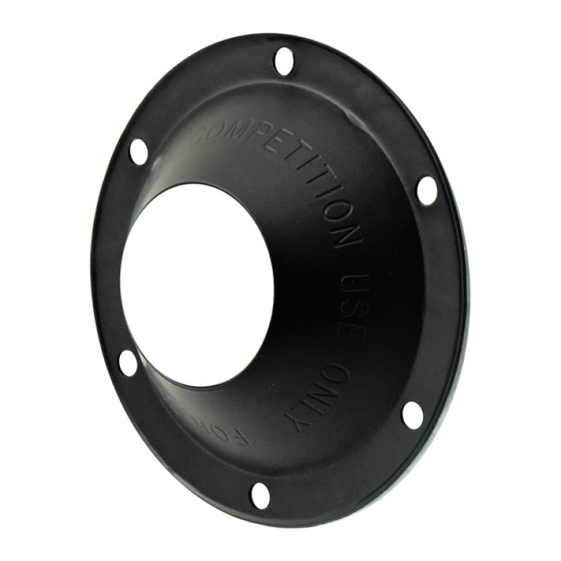 SUPERTRAPP, OPEN 4&quot; END CAP. BLACK 526818