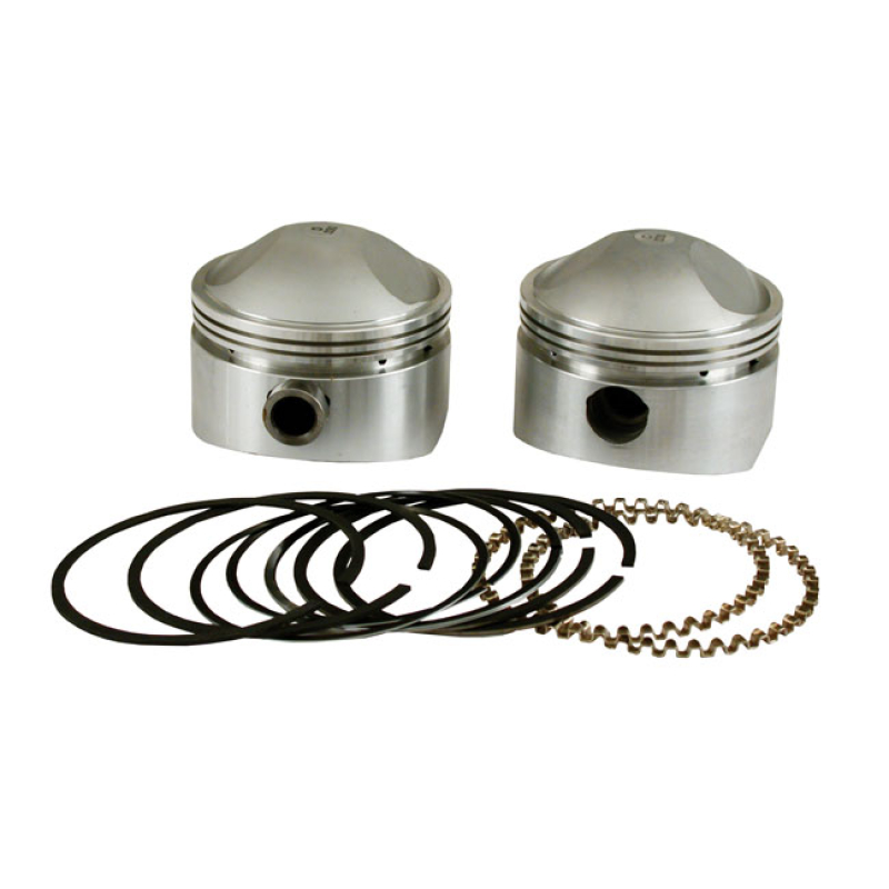 S&S, 3-7/16&quot; FORGED STROKER PISTON KIT. STD 531772
