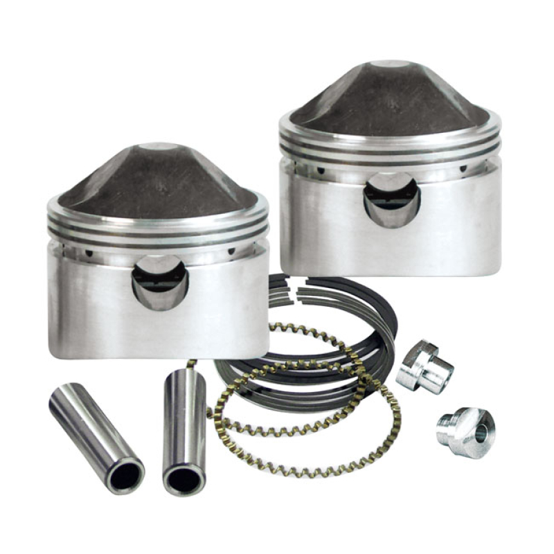 S&S, FORGED 3-3/16&quot; STROKER PISTON KIT. +.010&quot; 531787