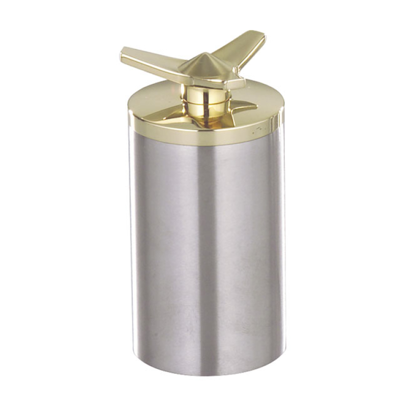 KUSTOM-TECH, WELD-IN GAS CAP. BRASS SPINNER VENTED, RIGHT SIDE.  RADIC 532028