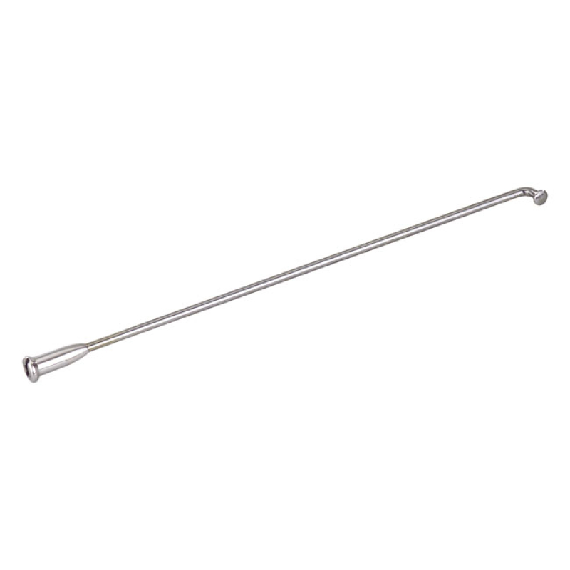 KUSTOM TECH, STAINLESS BULLET SPOKE NIPPLE SET (40) POLISHED STAINLESS 532122