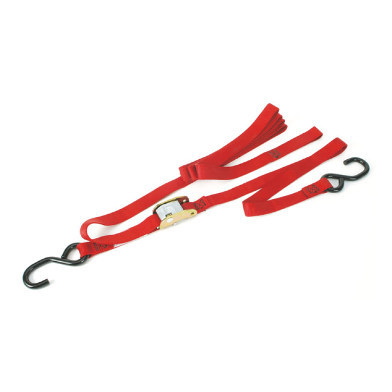ANCRA 13&quot; UTILITY CAM BUCKLE TIE DOWNRED. EXTRA LONG 13FT. / 156&quot; / 3 532542