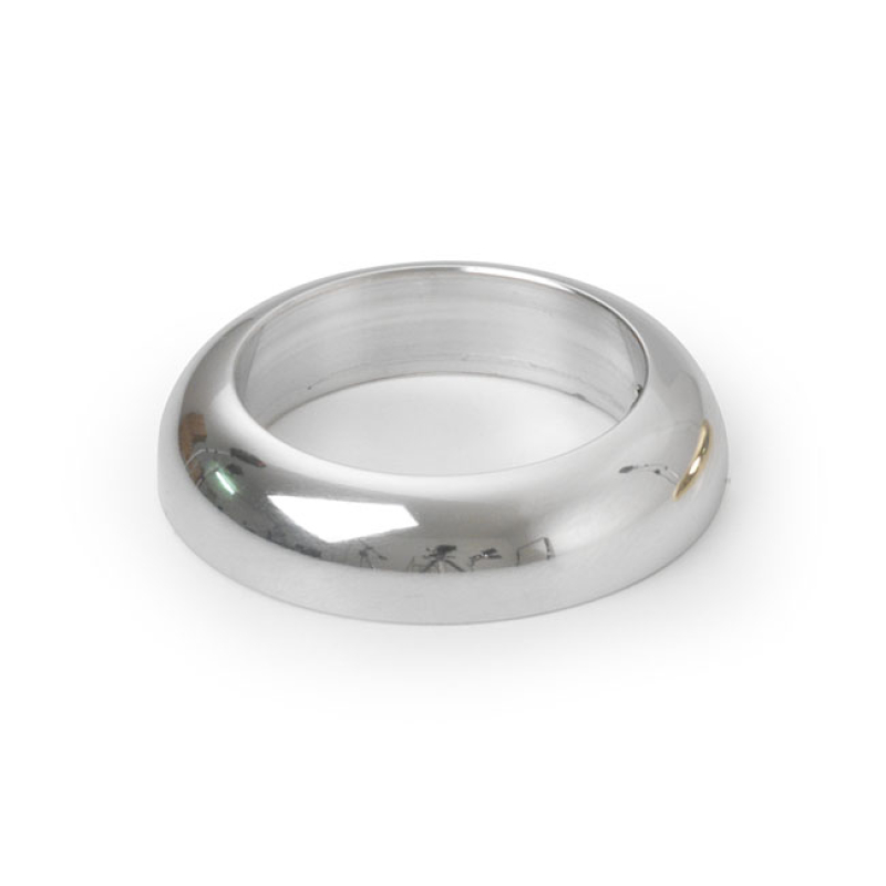 K-TECH, HANDLEBAR GRIP RINGS. CHROME CHROME PLATED ALUMINUM. FITS 1&quot; H 532584
