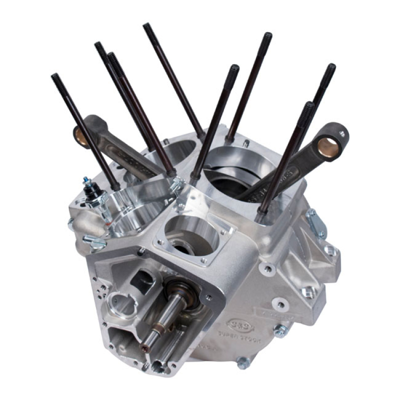 S&S, 84-91 B.T. 1340CC SHORT BLOCK ASSEMBLY. NATURAL 532612