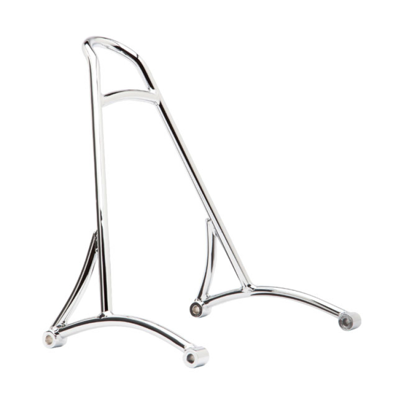 BURLY, SISSY BAR. 13&quot; CHROME, NO BACKREST PAD CHROME. WITHOUT BACKREST 533378