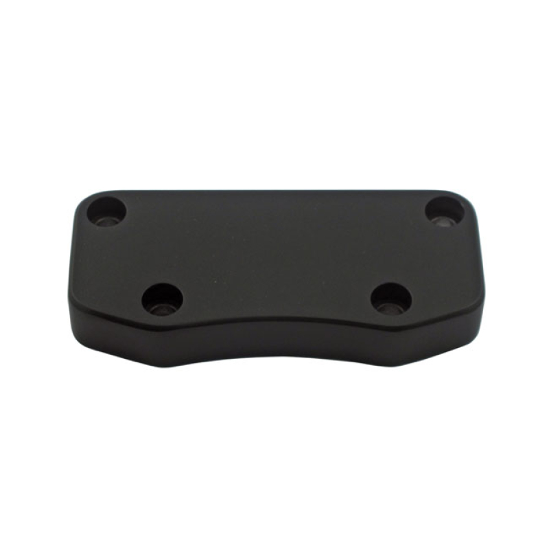 WILD1 BILLET TOP CLAMP BLACK SMOOTH, BILLET ALUMINUM WITH EXPOSED MOUN 534112