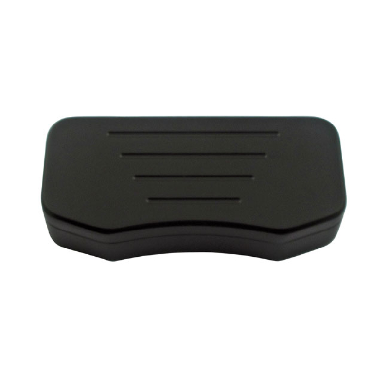 WILD1 BILLET TOP CLAMP BLACK BALL MILLED, BILLET ALUMINUM WITH HIDDEN 534115