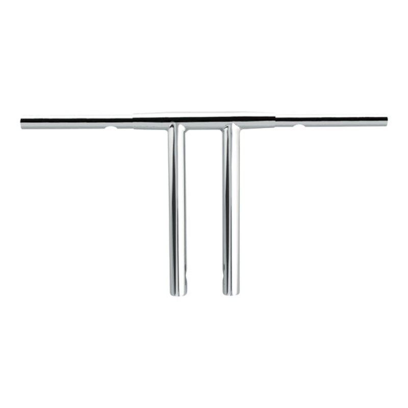 WILD1, 1.25&quot; CHUBBY FLATLINE HANDLEBAR. 12&quot; CHROME; STEEL; THE 0 DEGRE 534164